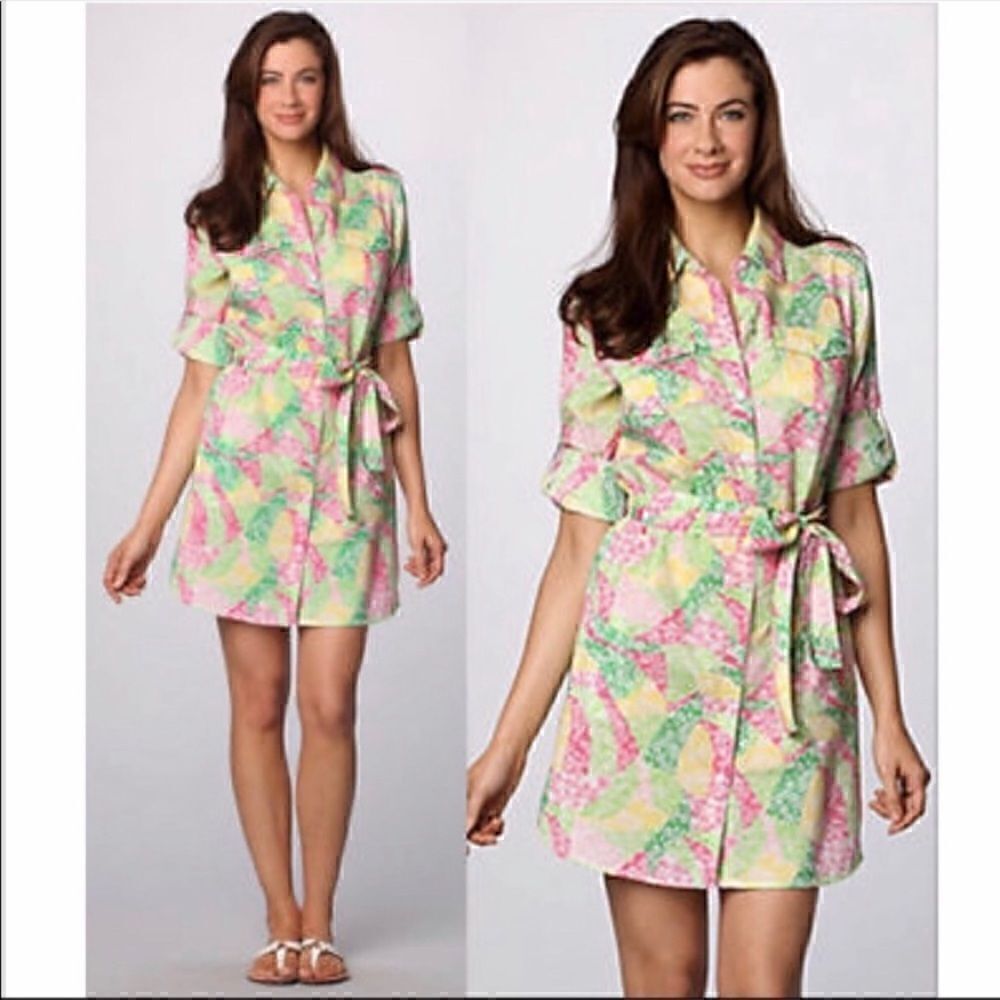 Lilly Pulitzer Eliot Wing Ding of A Patch Dress